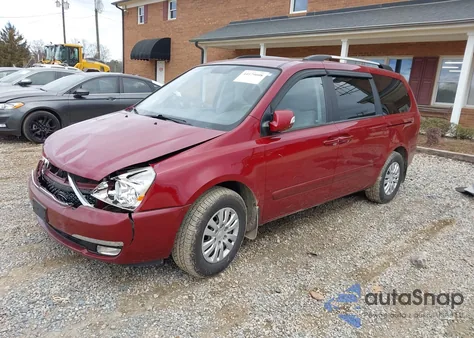 2014 Kia Sedona Lx z USA, uszkodzony, nr VIN KNDMG4C74E6547743
